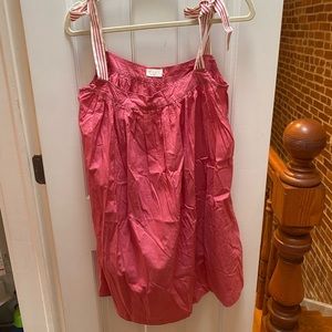 Lake Pajamas Day dress in Nantucket Red